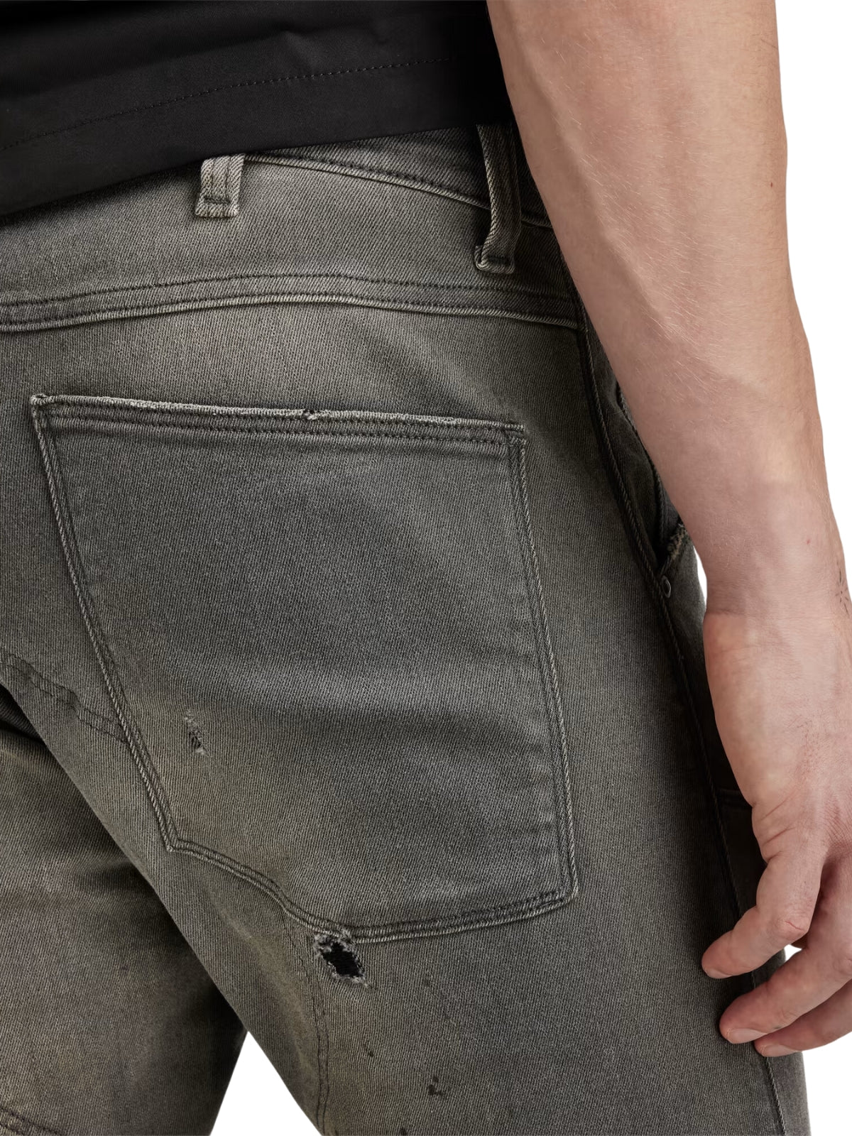 G-Star Jean 5620 3D Zip Knee Skinny Sun Faded Cement Restored